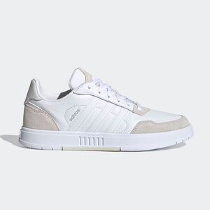 Adidas Cloudfoam Courtmaster Sneakers White & Tan Size 8.5